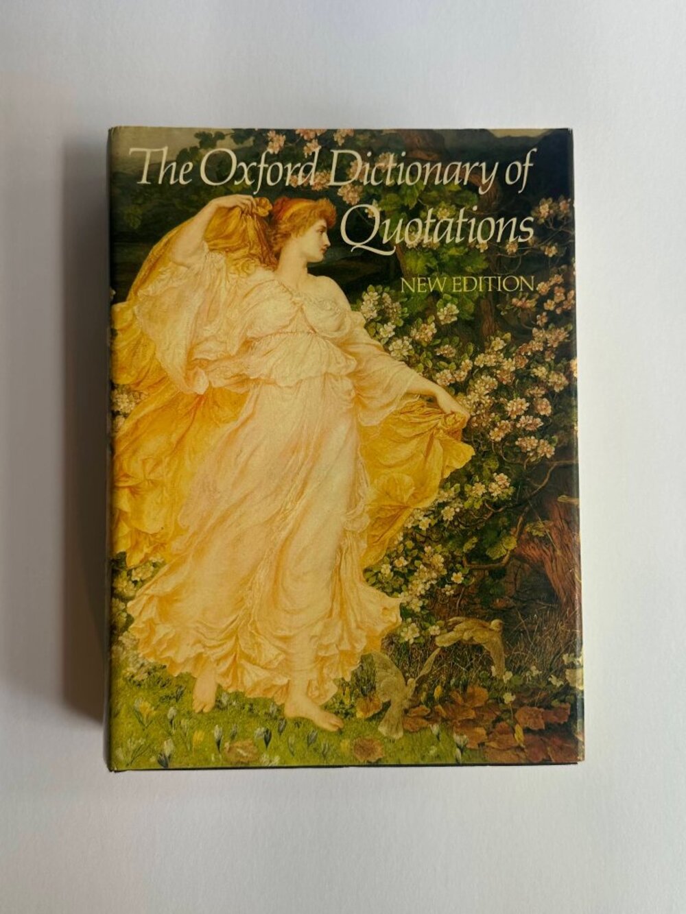 Vintage Oxford Dictionary of Quotations Hardcover Literary Reference Book